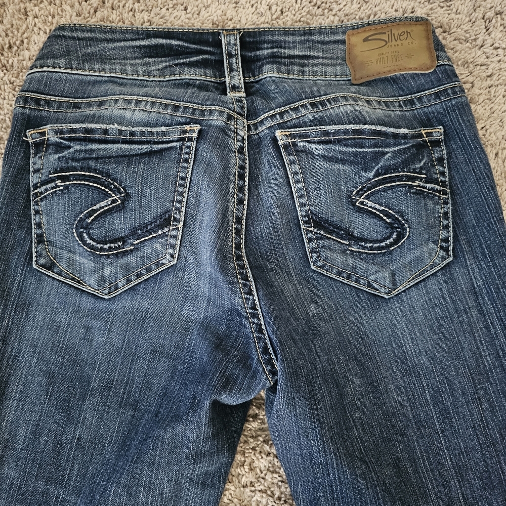 Silver Jeans Suki Capri Size 28 - Picture 5 of 12